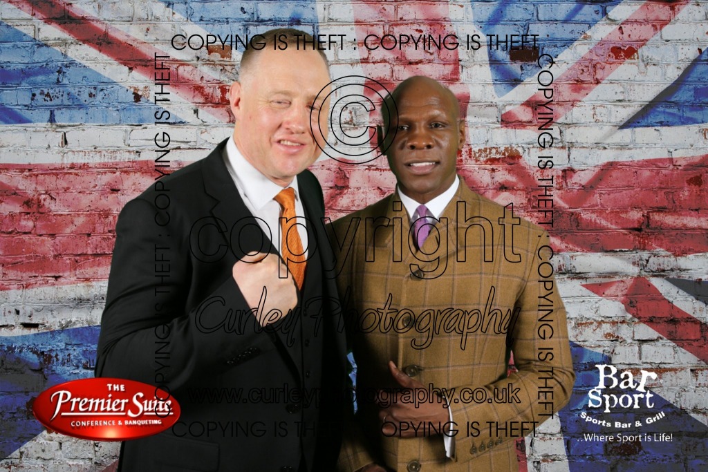 Chris Eubank at The Premier Suite